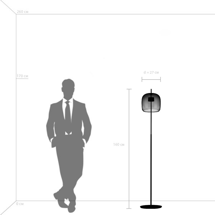 804718 Торшер Lightstar Cupola 804718