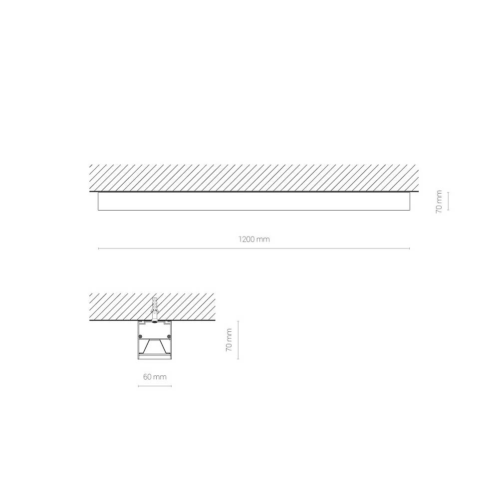 Светильник потолочный Nowodvorski Office Pro Led 10212