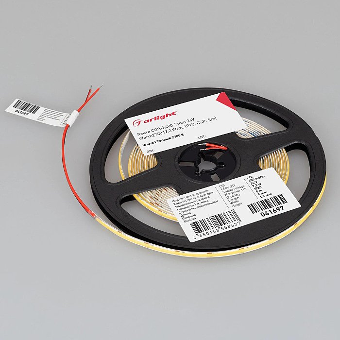 Светодиодная лента Arlight Cob Открытая 041697