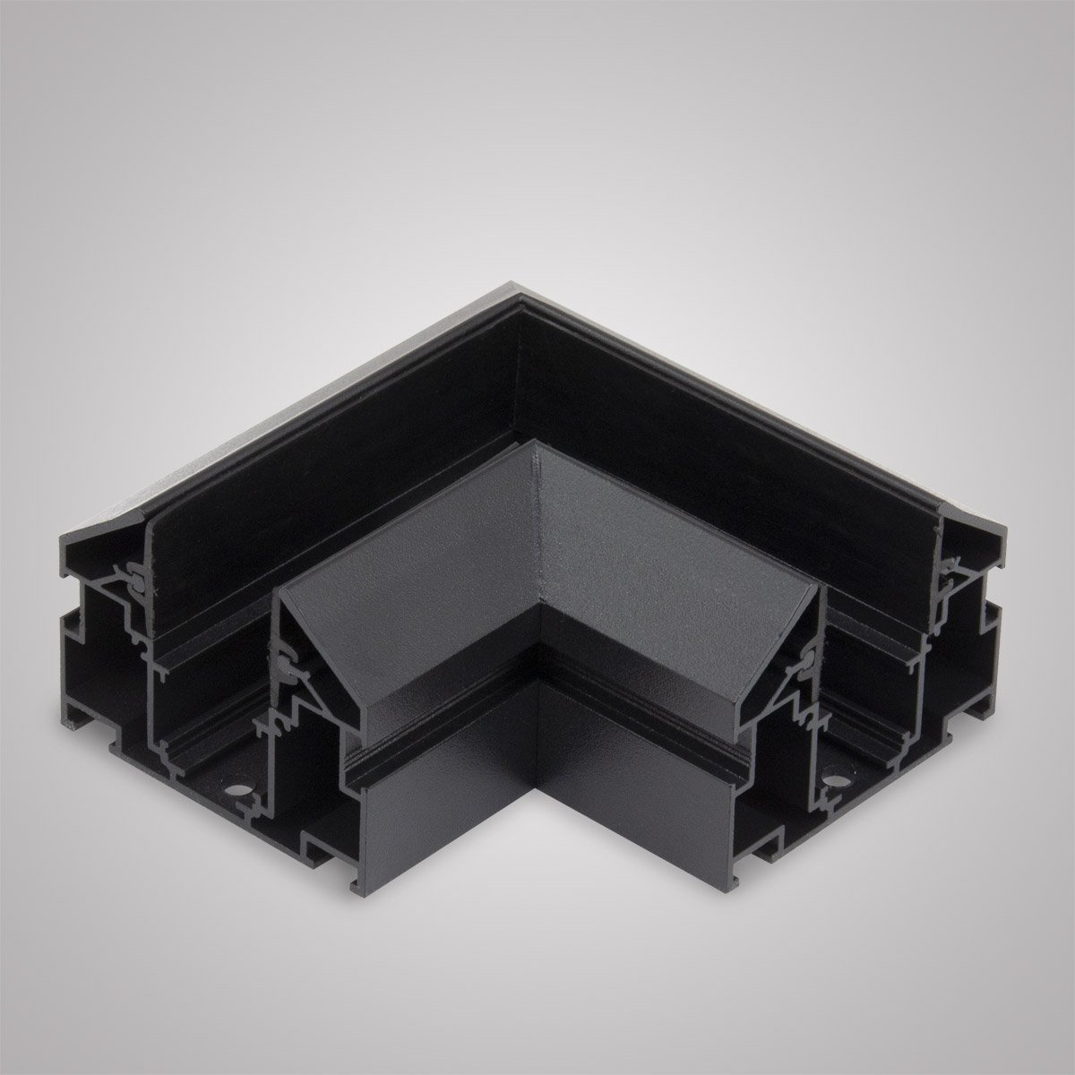 Коннектор для шинопровода AM Group MAGNET AM538 BK