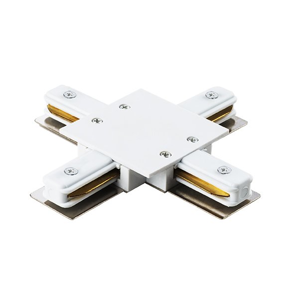 501146 Соединитель X-образный однофазный для встраиваемых треков Lightstar Barra 501146