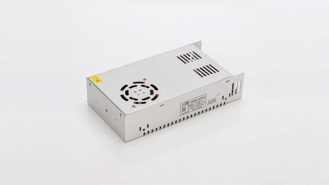 Блок питания для светодиодных лент 12В 350 Вт SWG S S-350-12