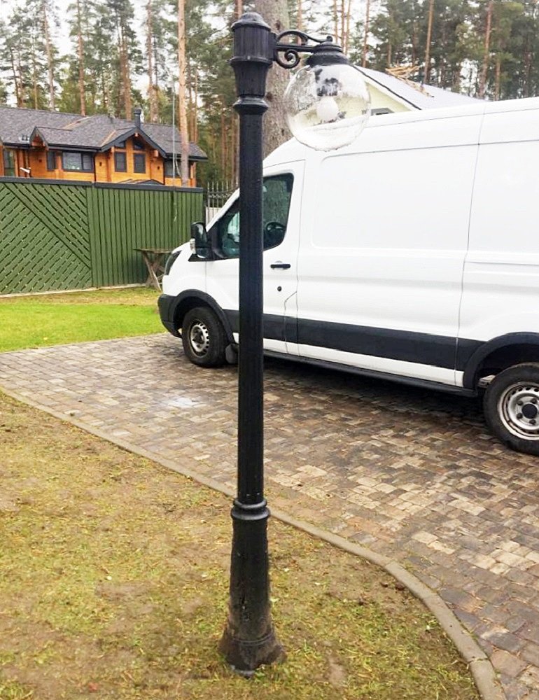 G25.156.S10.AXF1R Столб фонарный уличный Fumagalli Globe 250 G25.156.S10.AXF1R