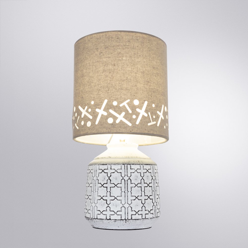 A4007LT-1WH Настольная лампа Arte Lamp Bunda A4007LT-1WH