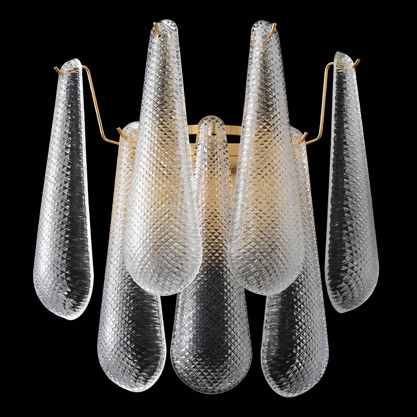 Настенное бра Crystal Lux Fontain FONTAIN AP2 GOLD