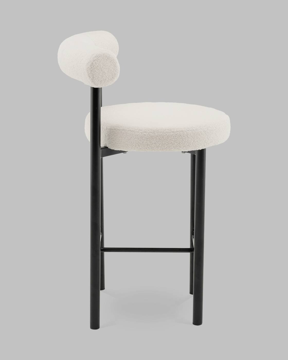 Полубарный стул Stool Group vd-plb-floreo-fl-milk