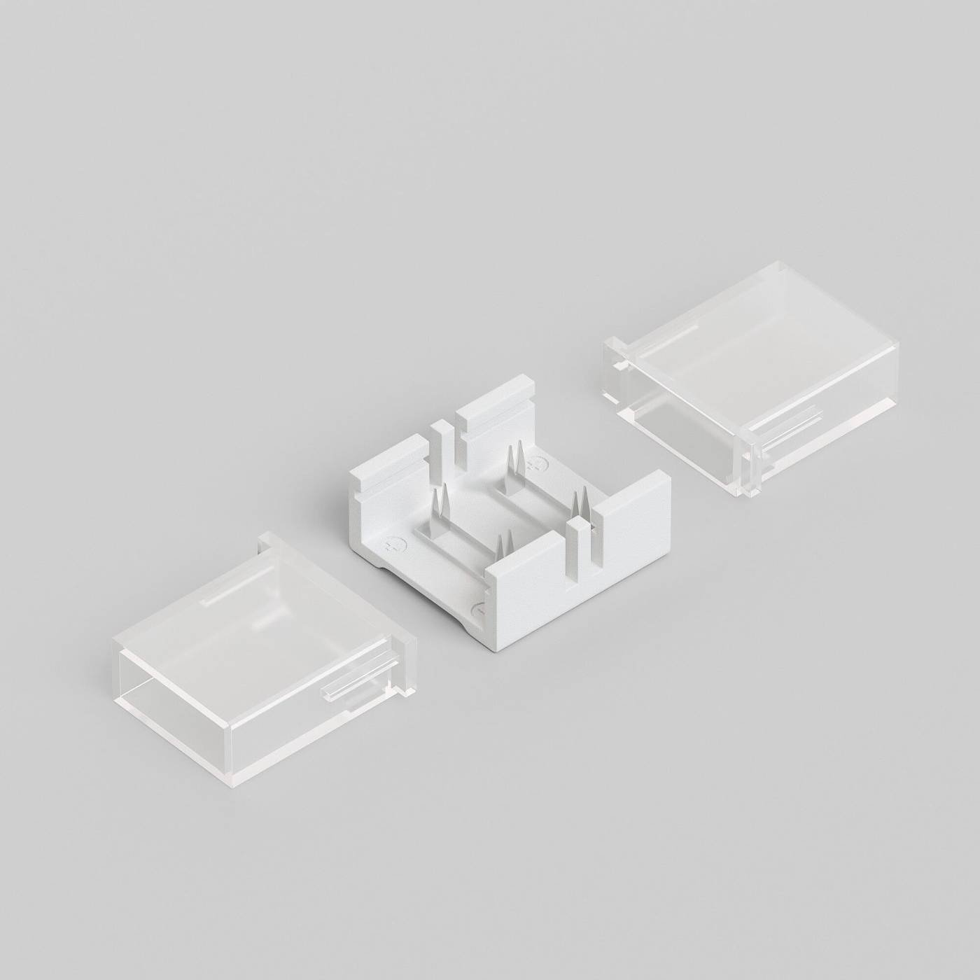 Коннектор для лент COB 24V Elektrostandard 95134/00 Коннектор для лент COB 24V 480Led 14W IP68 жесткий