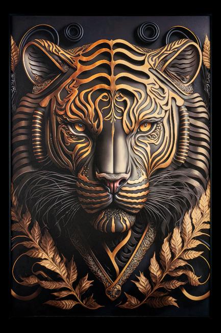 TD148 Картина настенная Teona Decor Tiger TD148