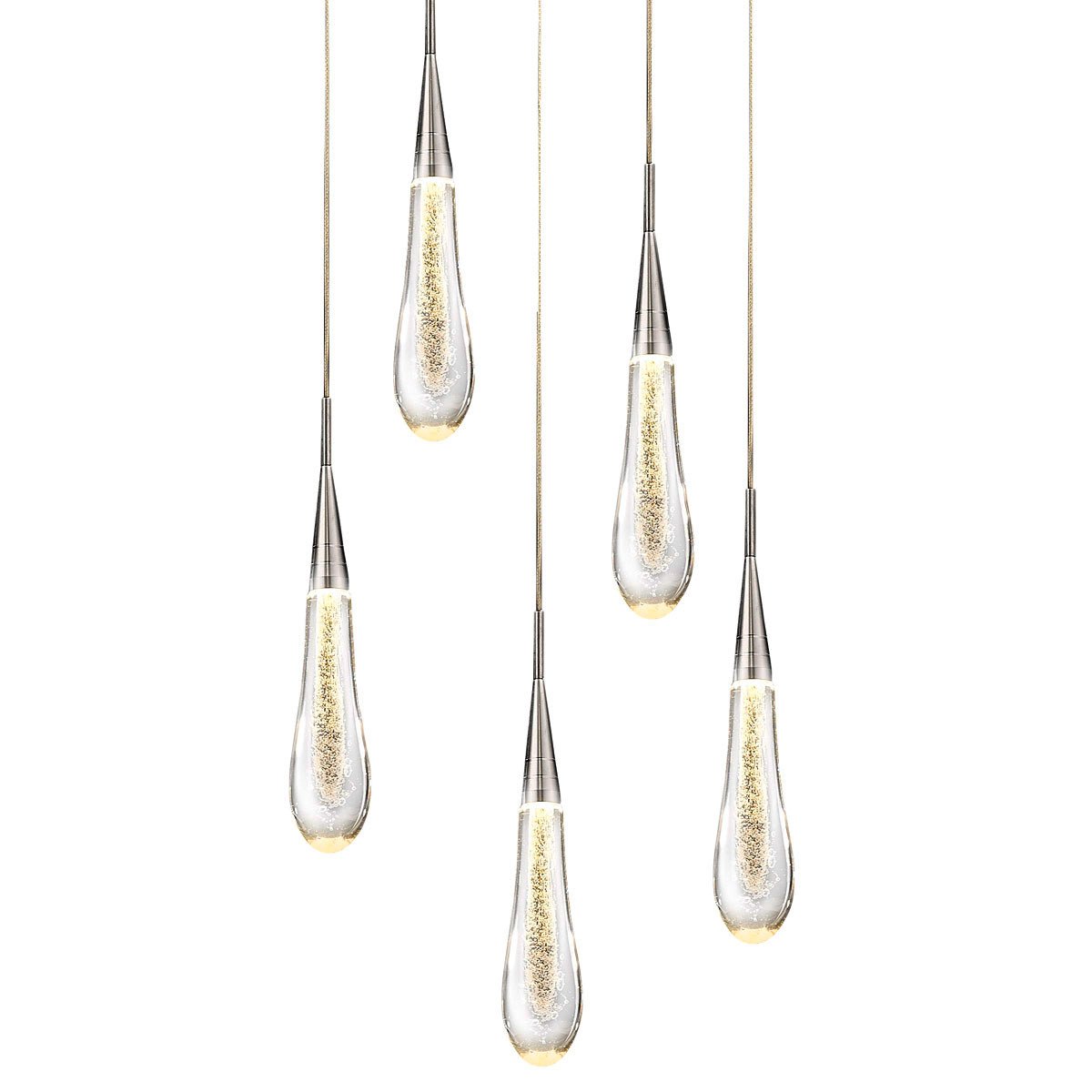 MD-023B-5 chrome Светильник подвесной Delight Collection Pour MD-023B-5 chrome