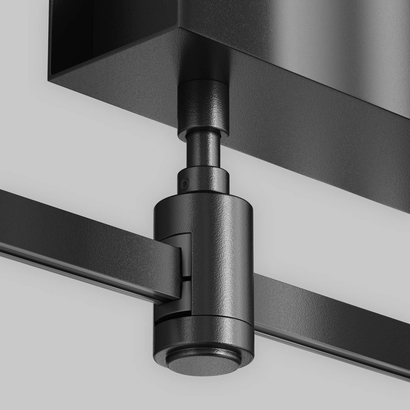 Основание потолочное Short для блока питания с вводом питания Maytoni Accessories for tracks Flarity TRA156C-BB1-B