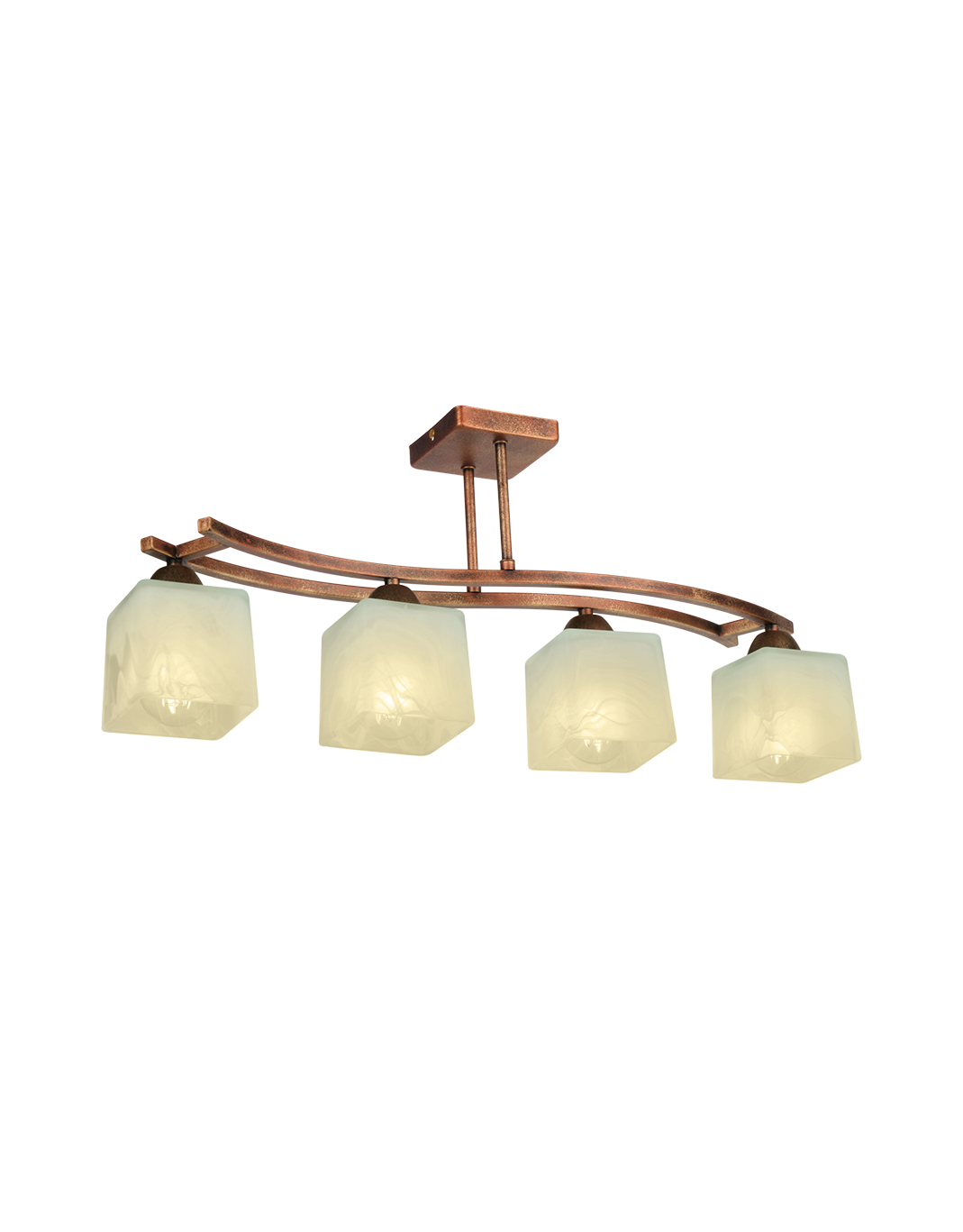 Потолочная люстра Мелодия Света Cube P9484-4 CP 000024564