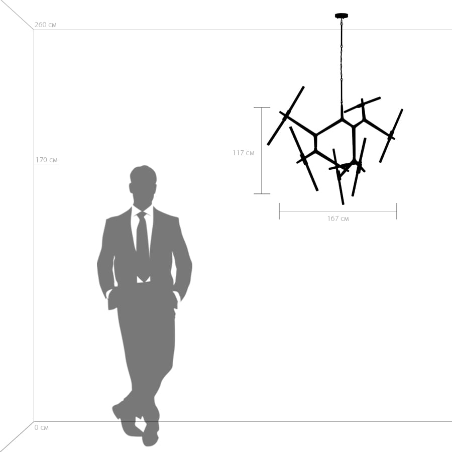 Подвесная люстра Lightstar Struttura 742143