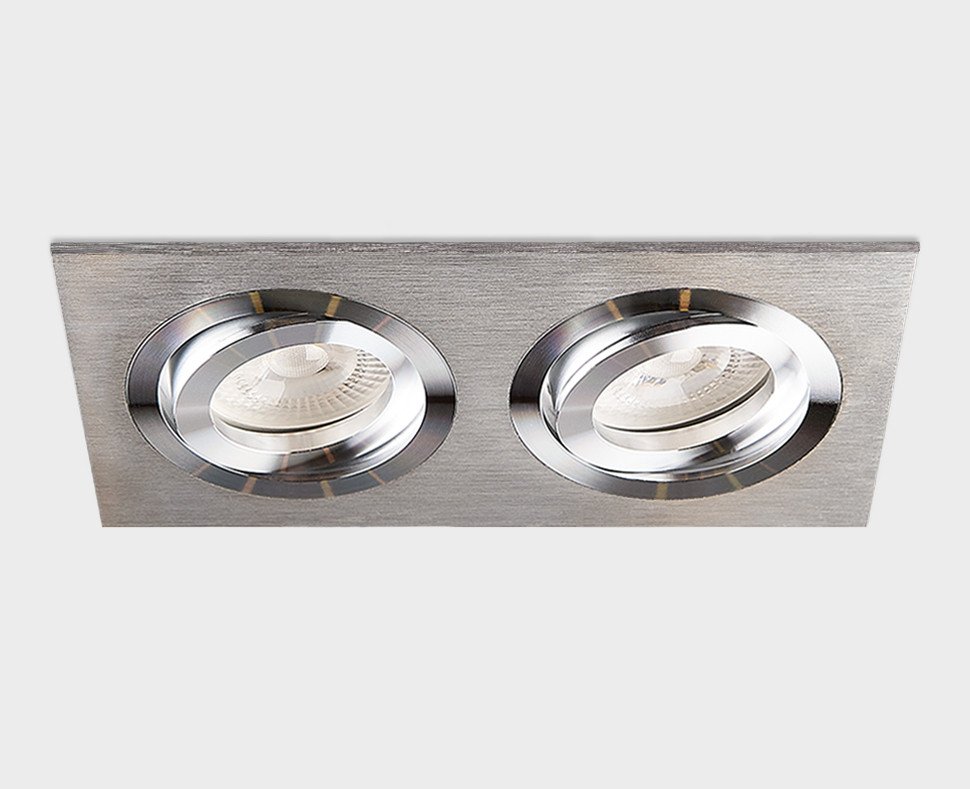 SAG203-4 silver/silver Встраиваемый светильник Italline SAG 03ss SAG203-4 silver/silver