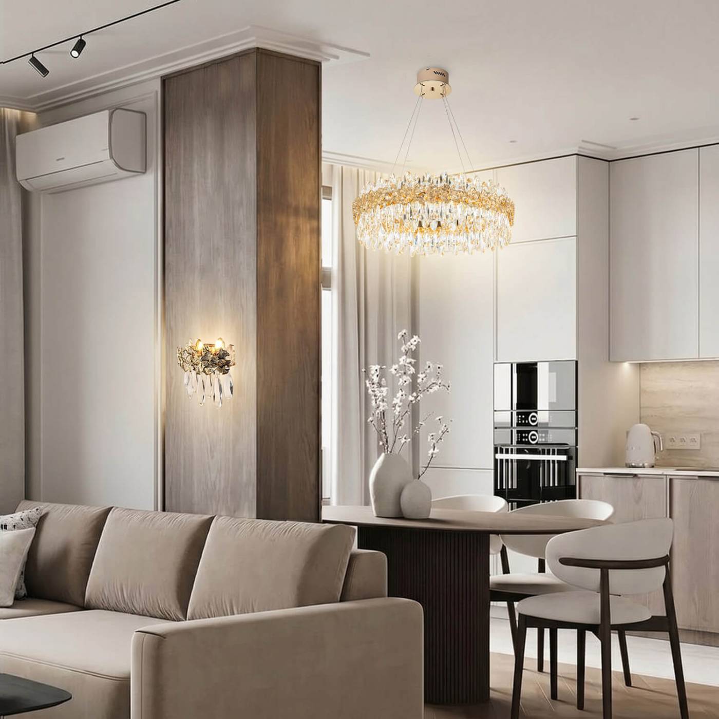 Подвесная люстра ML Modelux ML.9888.600 GD