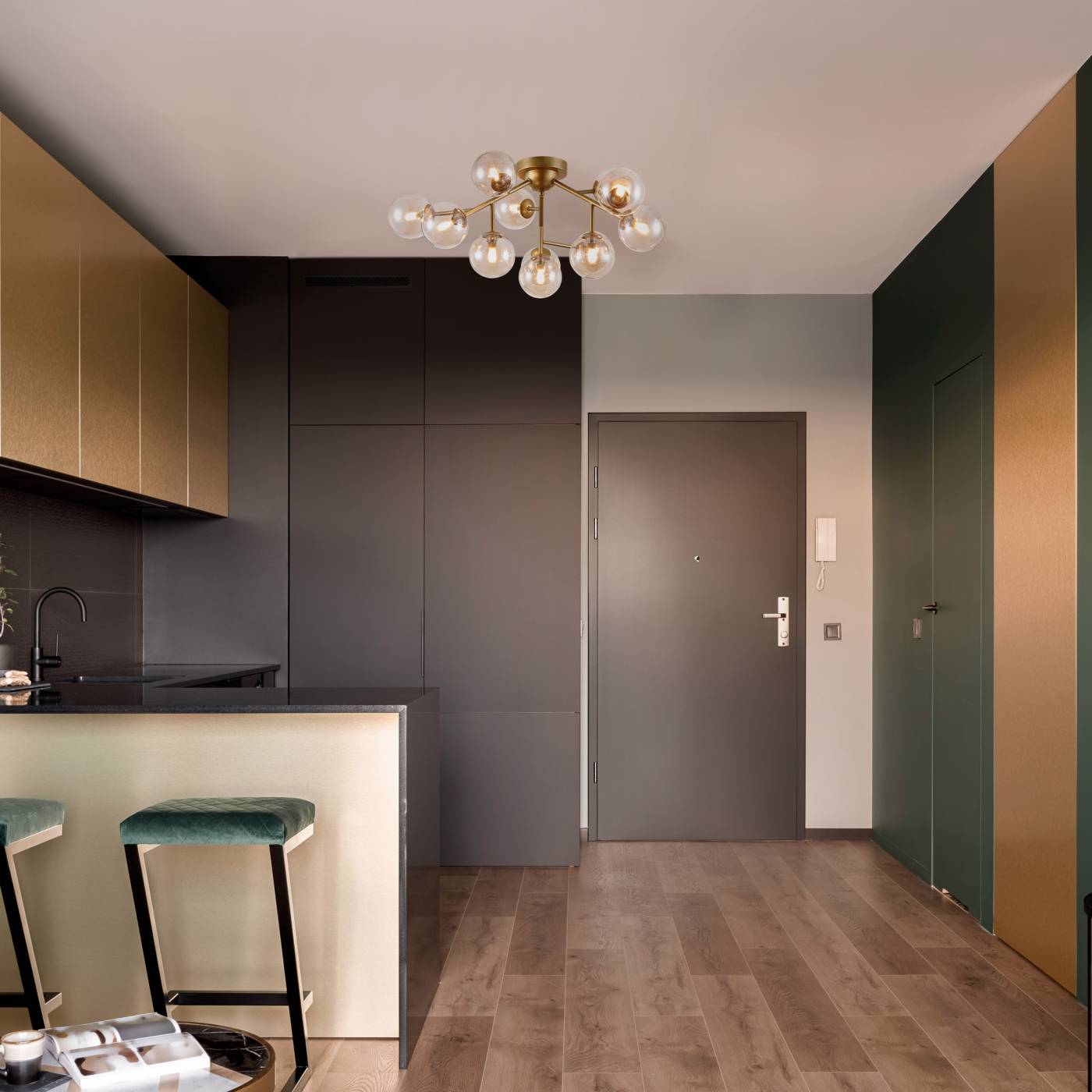 MOD545PL-12G Потолочная люстра Maytoni Dallas MOD545PL-12G