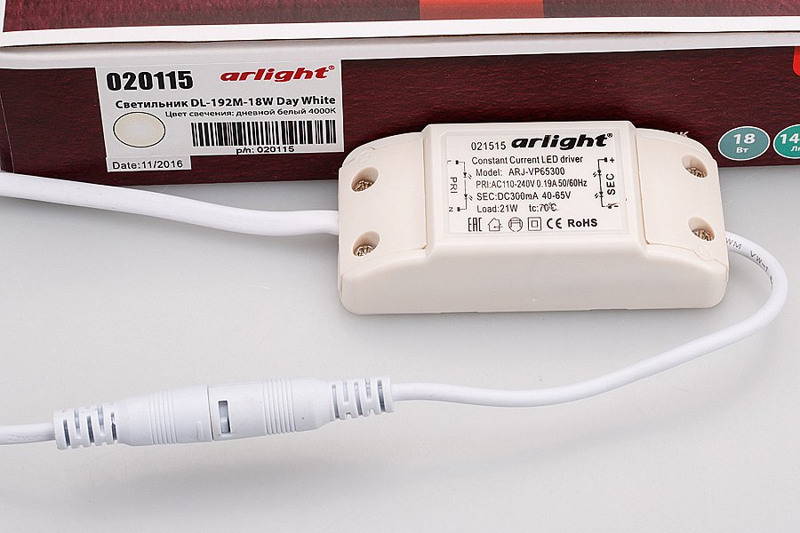 Встраиваемый светильник Arlight Dl Edge 020115