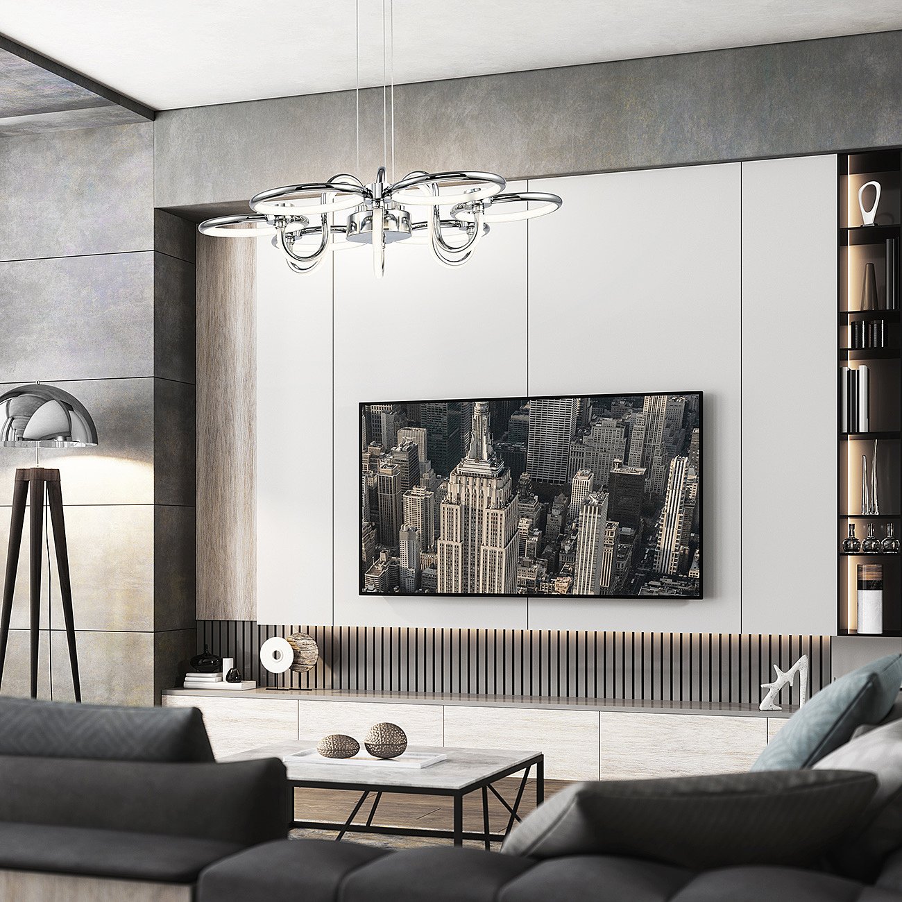 Подвесная люстра Escada Aura 10253/12LED