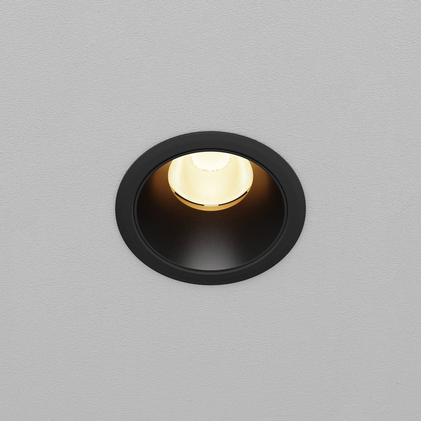 Встраиваемый светильник Maytoni Dip DL115-10W-3K-B