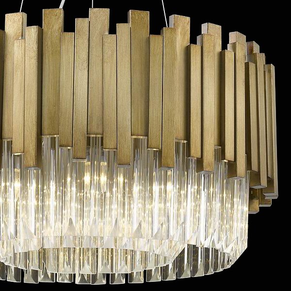 P68056M-8 gold Подвесная люстра Delight Collection Barclay P68056M-8 gold