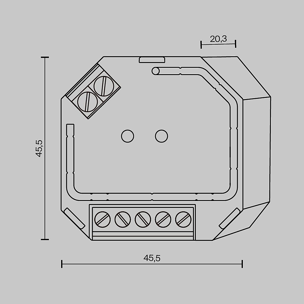 721019 Диммер Lighting control Maytoni Диммеры 721019