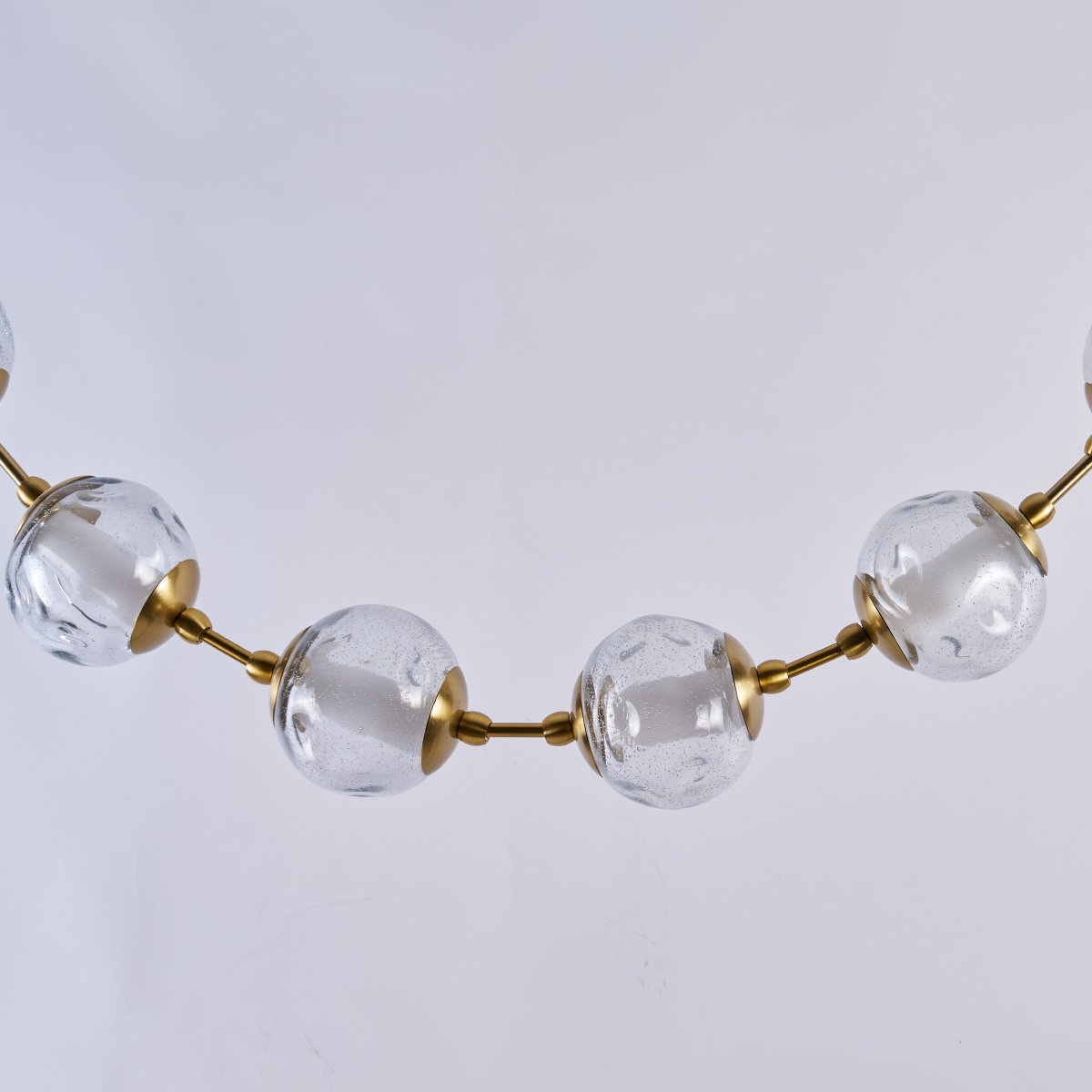 Светильник подвесной Delight Collection OD2437 OD2437A-16 brass/clear