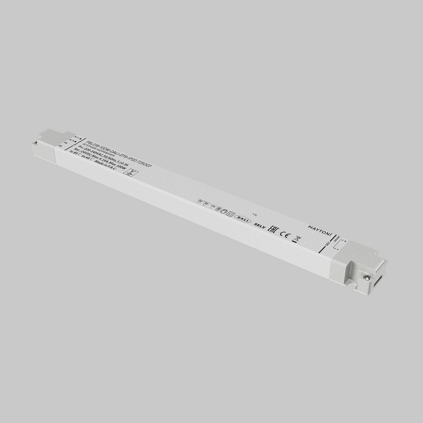 Источник напряжения 24В Dali DT6 100Вт IP 20 Maytoni Источники напряжения DALI 725007