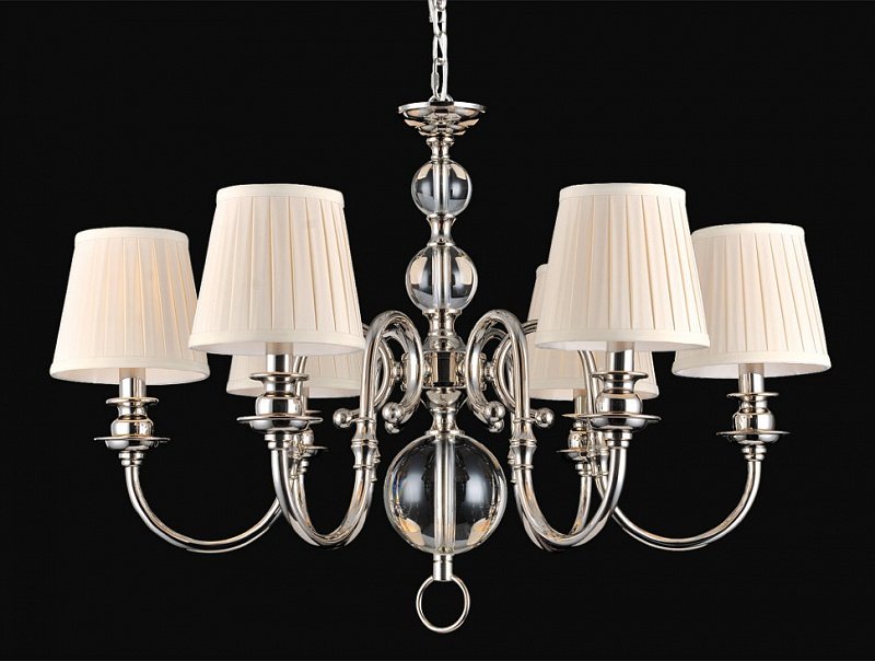 KM0837P-6 chrome Подвесная люстра Delight Collection KM0837 KM0837P-6 chrome