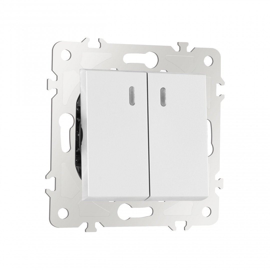 203.33-2.white Выключатель Arte Milano Am-203 203.33-2.white