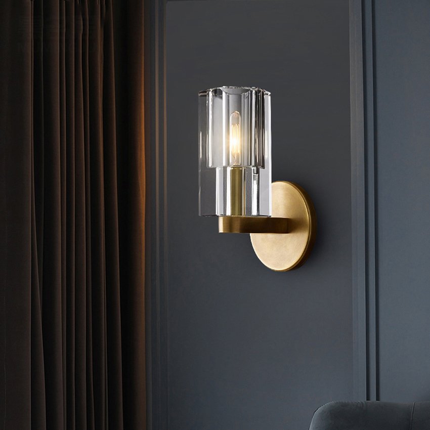 8816W gold/clear Настенное бра Delight Collection Wall lamp 8816W gold/clear