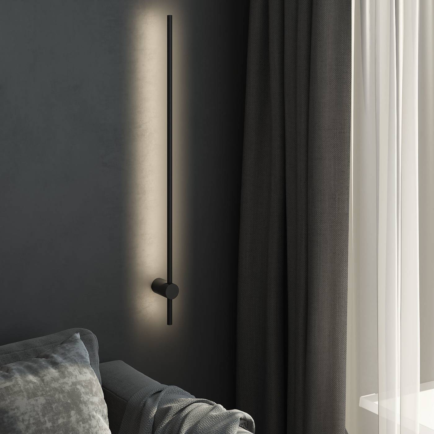 Cane LED черный (MRL LED 1121) Настенный светильник Elektrostandard Cane Cane LED черный (MRL LED 1121)