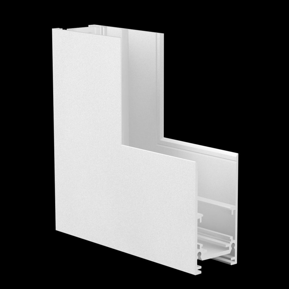 OUTTER CORNER CONNECT 4822-021-95/95-WH Коннектор для шинопровода iLEDEX TECHNICAL VISION48/22 OUTTER CORNER CONNECT 4822-021-95/95-WH