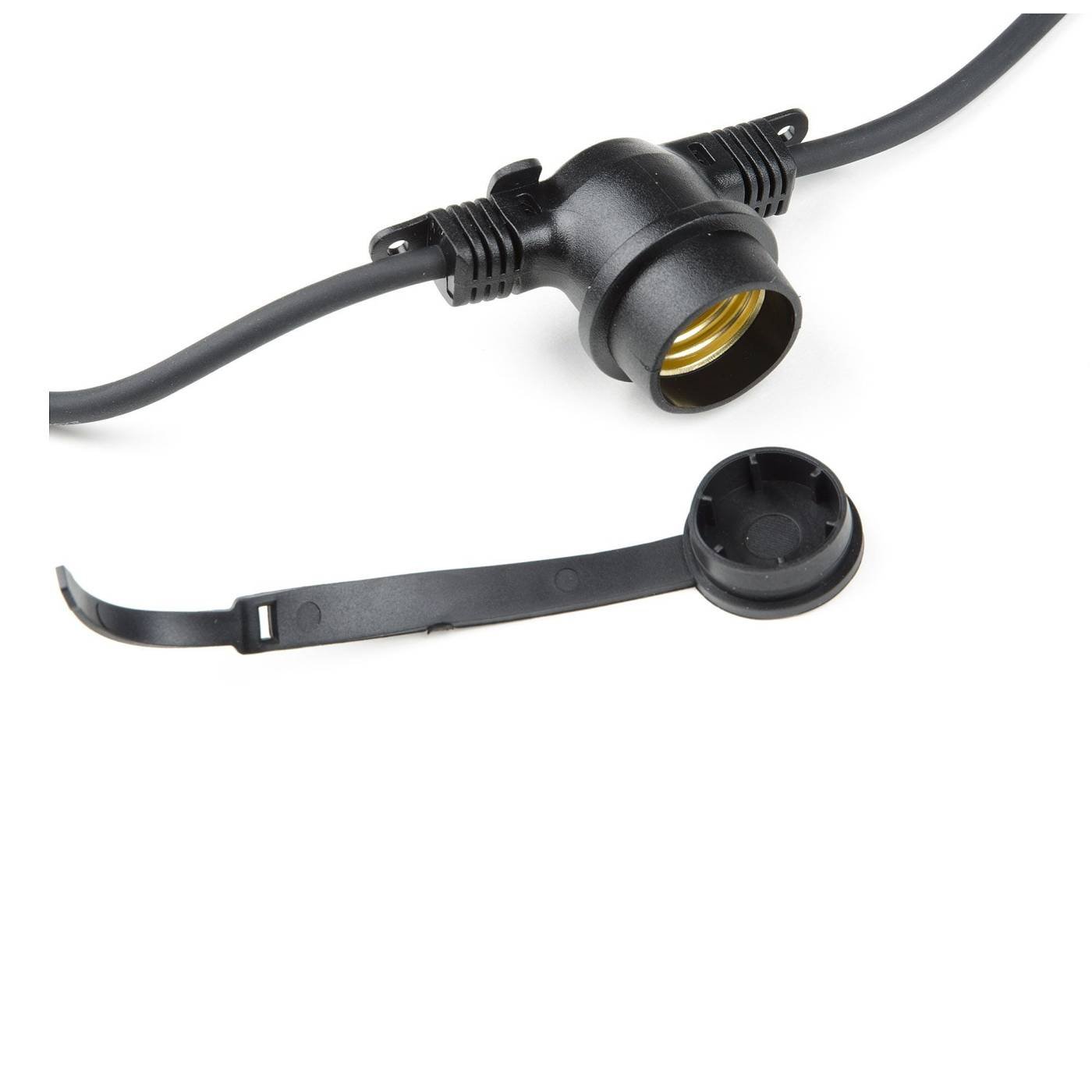 UDL-K121 10/E27/5M 5C IP65 BLACK BELT-LIGHT Гирлянда Uniel UDL-K121 10/E27/5M 5C IP65 BLACK BELT-LIGHT