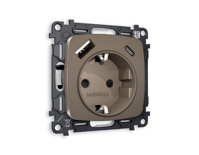 MO640010 Розетка Ambrella Volt OMEGA MO640010