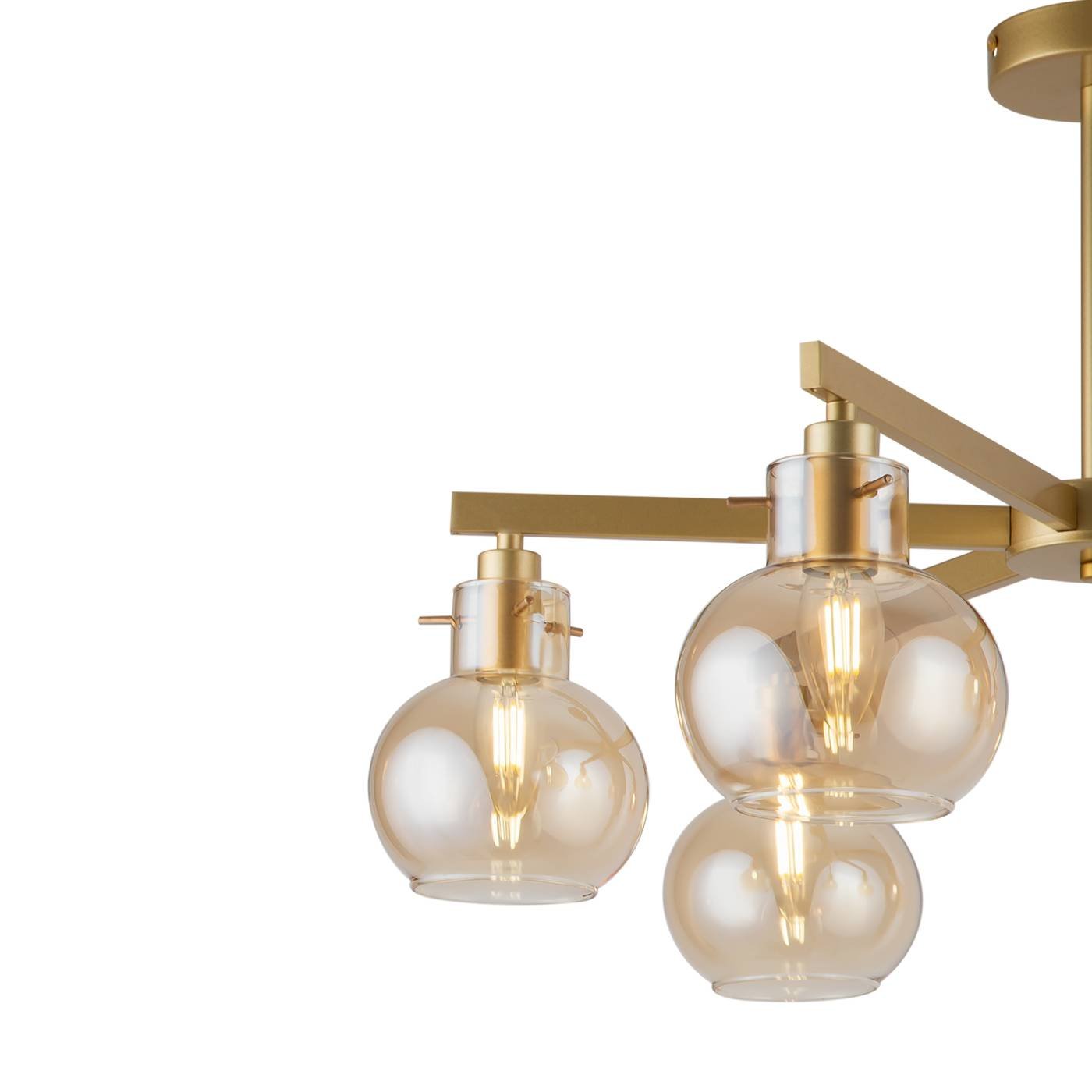 FR5183PL-06G Потолочная люстра Freya Circle FR5183PL-06G