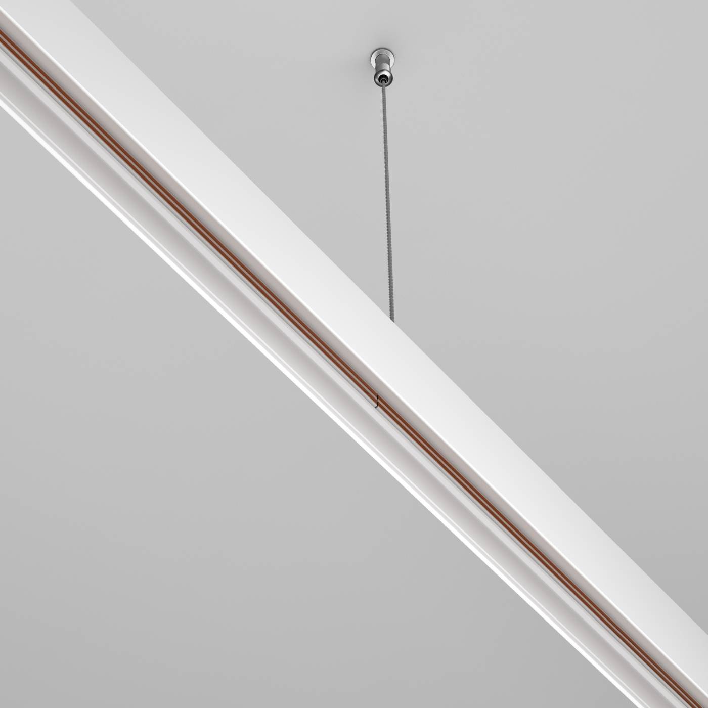 Коннектор прямой Exility накладной белый Maytoni Accessories For Tracks Exility TRA034C-21W