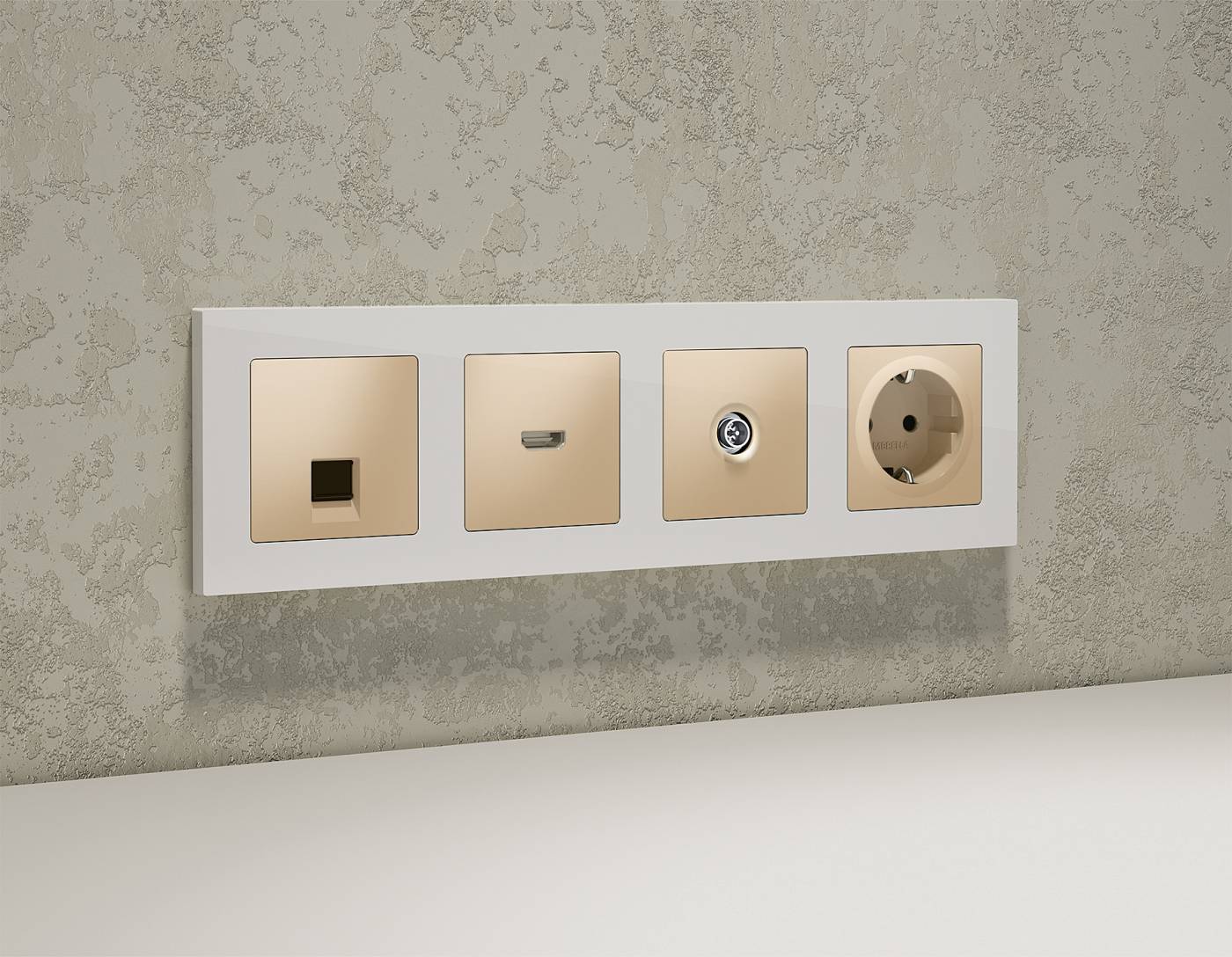 MA613005 Розетка Ambrella Volt ALFA MA613005