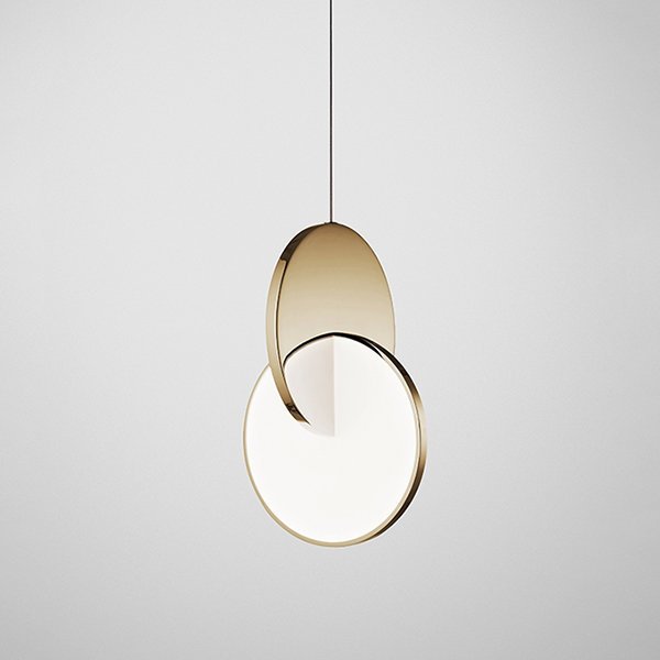 10305P gold Светильник подвесной Delight Collection Eclipse 10305P gold