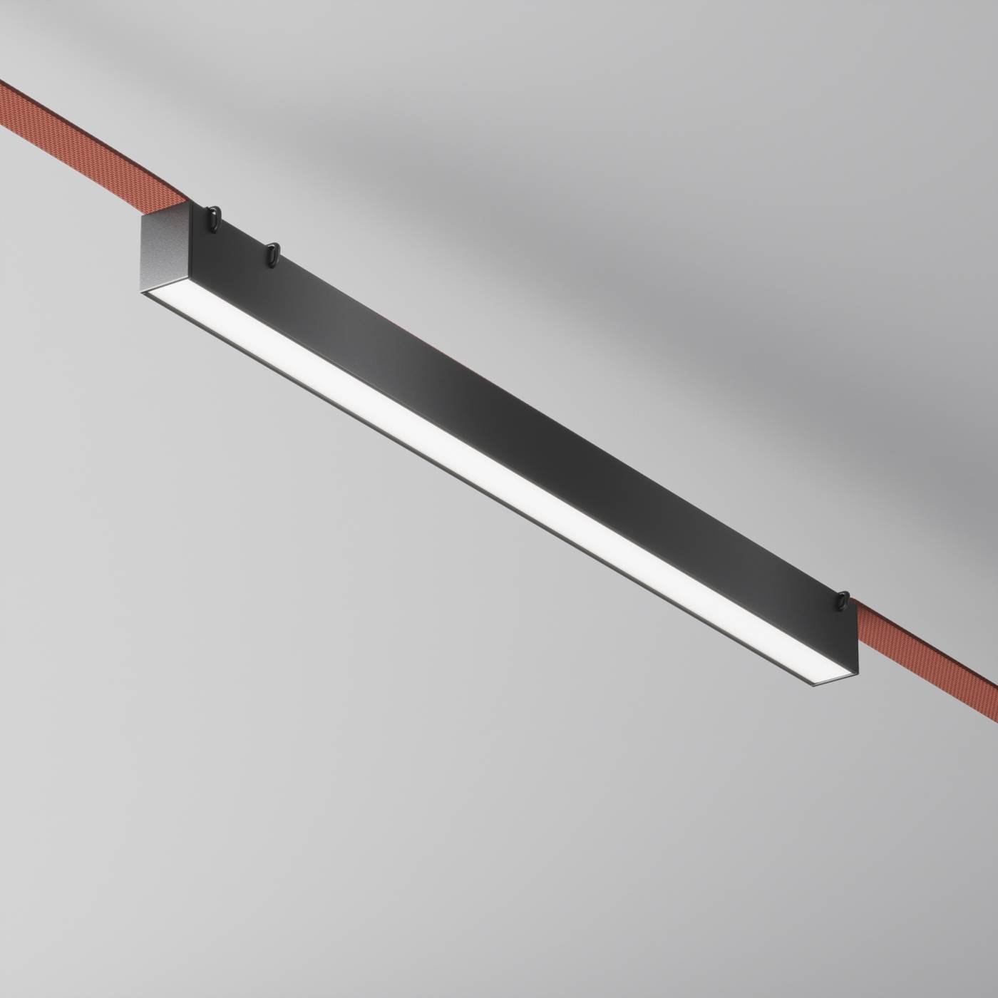 Трековый светильник Maytoni Pendant system Parity TR129B-24W4K-B