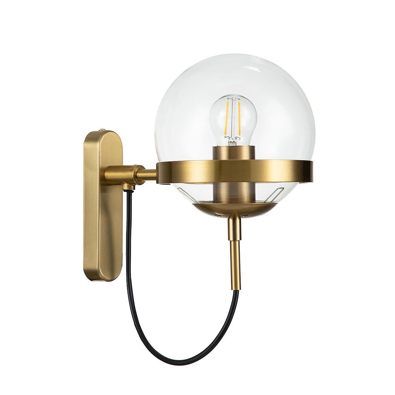 V000108 Настенное бра Indigo Faccetta 13005/1W Bronze V000108