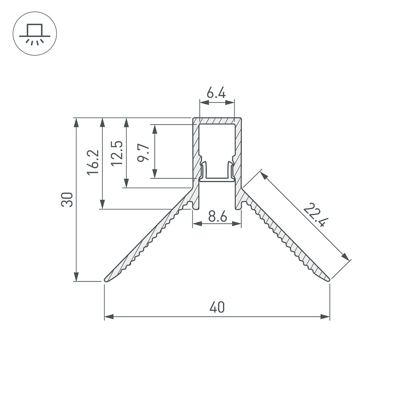 Профиль Arlight Arh-Decore 043161