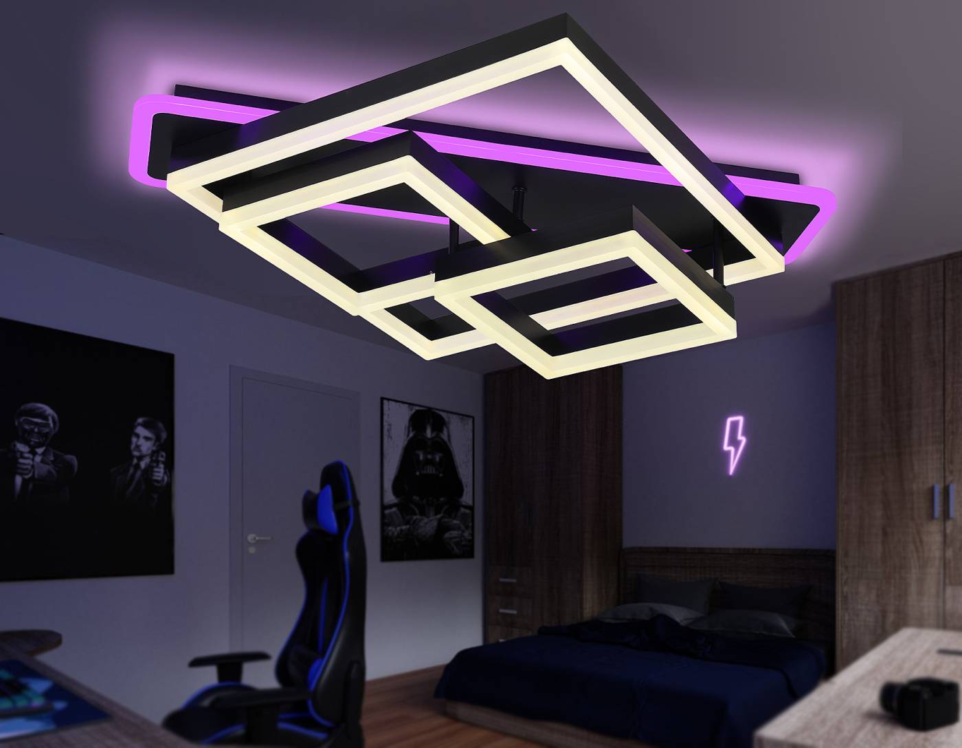 Потолочная люстра Ambrella Disk FA8533