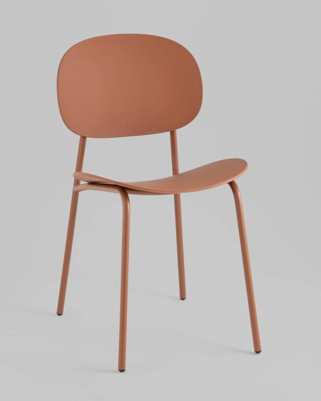 D-029 brown 60535 NP Стул пластиковый Stool Group D-029 brown 60535 NP