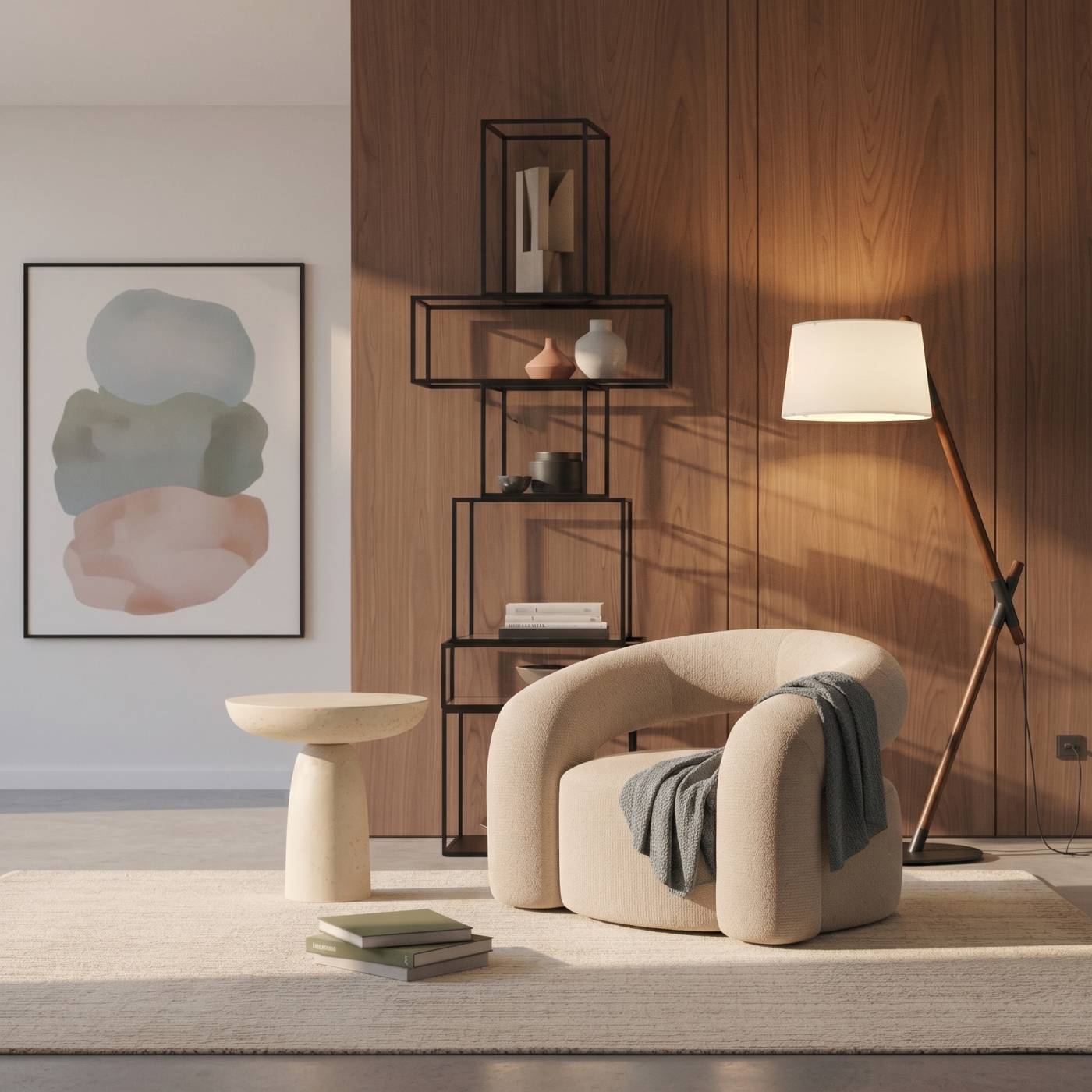 10567F Light wood Торшер напольный Emma Loft It 10567F Light wood