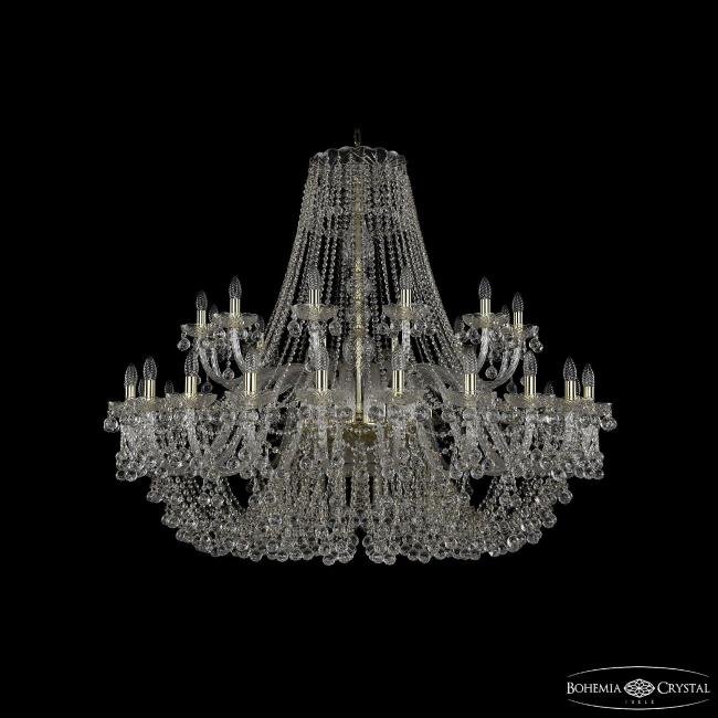 Подвесная люстра Bohemia 1409 1409/24+12/530 G