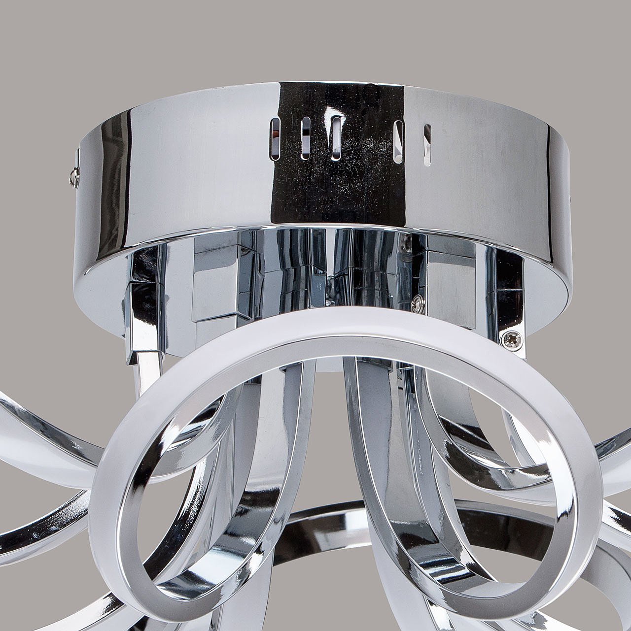 Потолочная светодиодная люстра Аурих De Markt 496015006