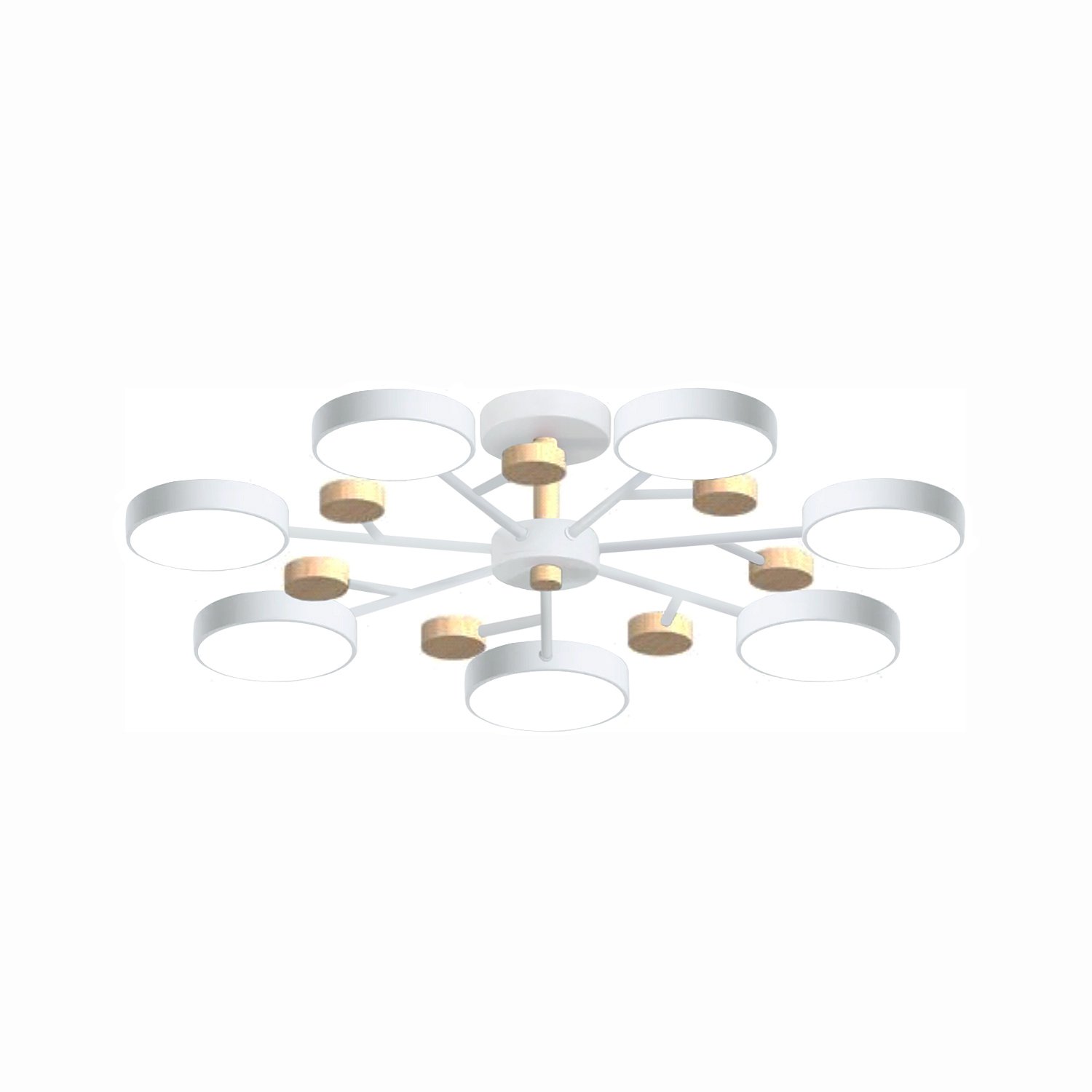 L3205-800 WH Потолочная люстра L LED4U L3205-800 WH
