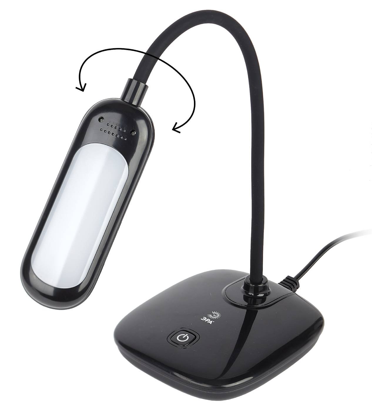 Офисная настольная лампа ЭРА NLED-480-6W-BK
