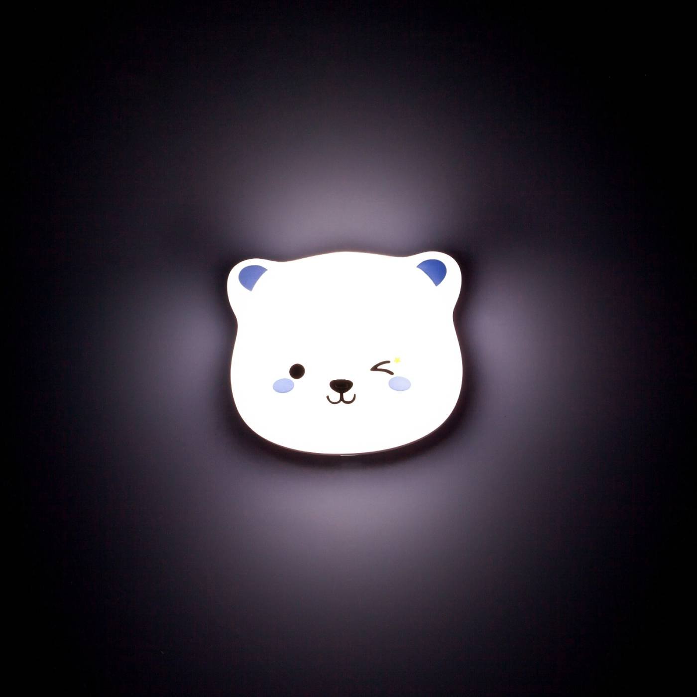 Детский ночник ЭРА NLED-466 NLED-466-1W-W