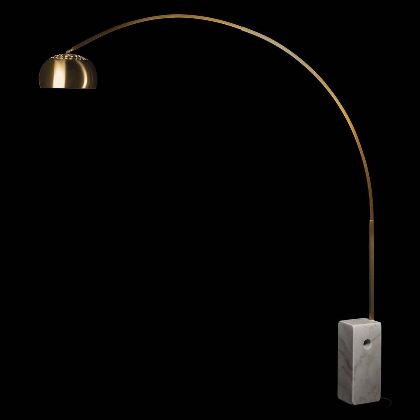 5000 Gold Торшер напольный Arco Loft It 5000 Gold