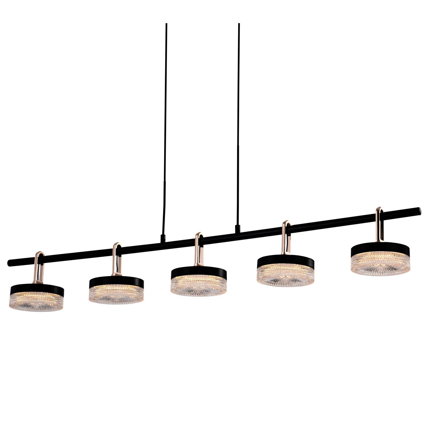 P0855-5B black Светильник подвесной Delight Collection P0855 P0855-5B black